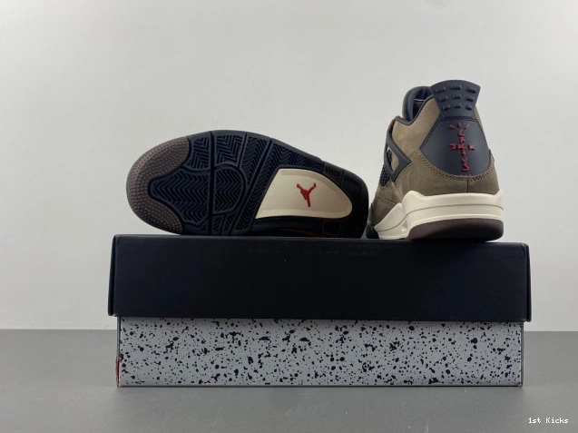 1st Kicks TS Travis Brown AJ4-882335 Scott Air Retro 4 x Jordan 0808